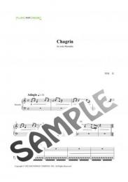 【ソロ譜】Chagrin〜for solo Marimba